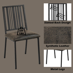 Zudora Side Chair(Set-2) - Ornate Home