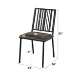 Zudora Side Chair(Set-2) - Ornate Home