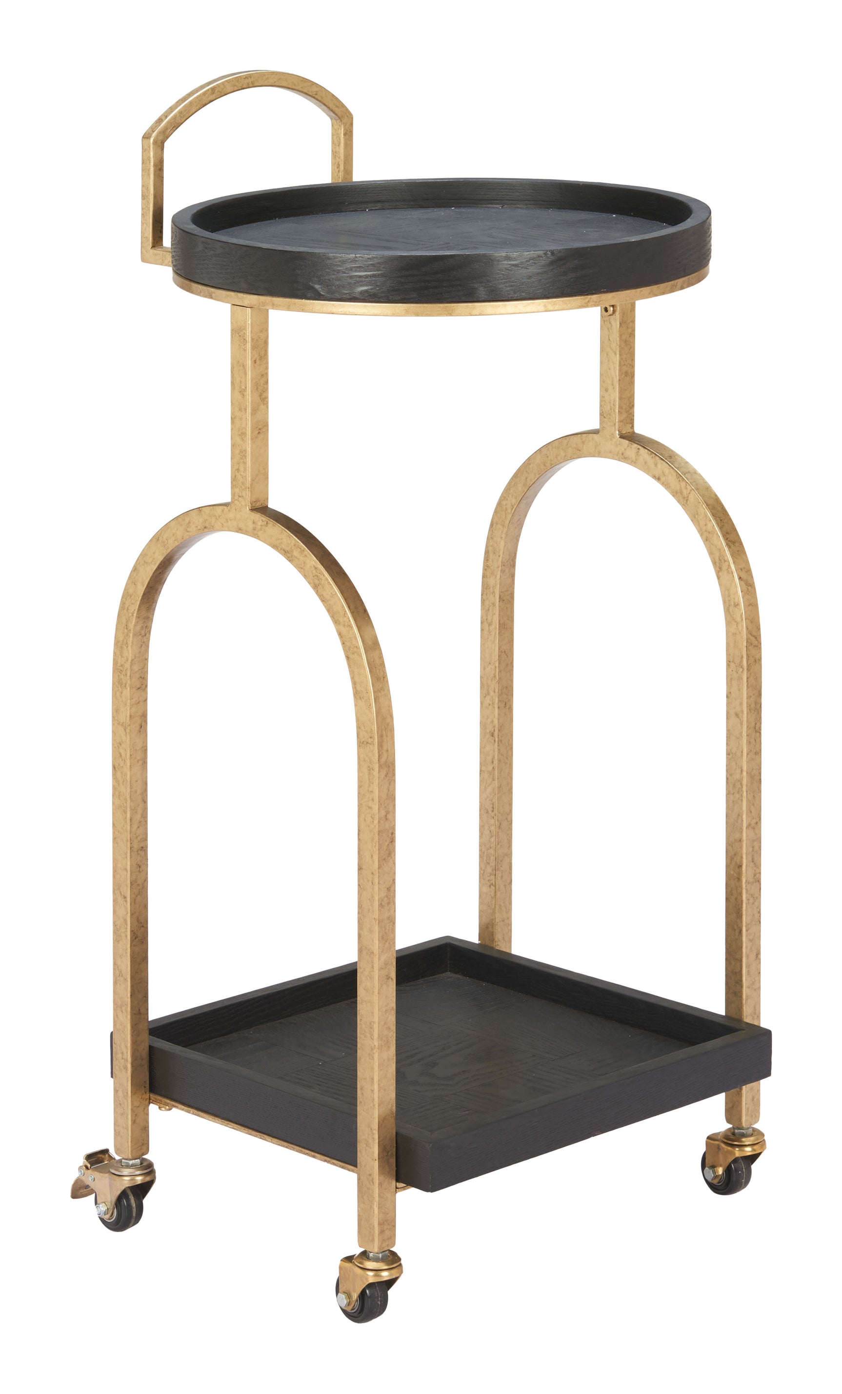 Zukei Black Bar Cart - Ornate Home