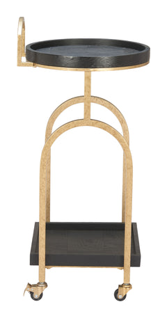 Zukei Black Bar Cart - Ornate Home