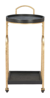 Zukei Black Bar Cart - Ornate Home