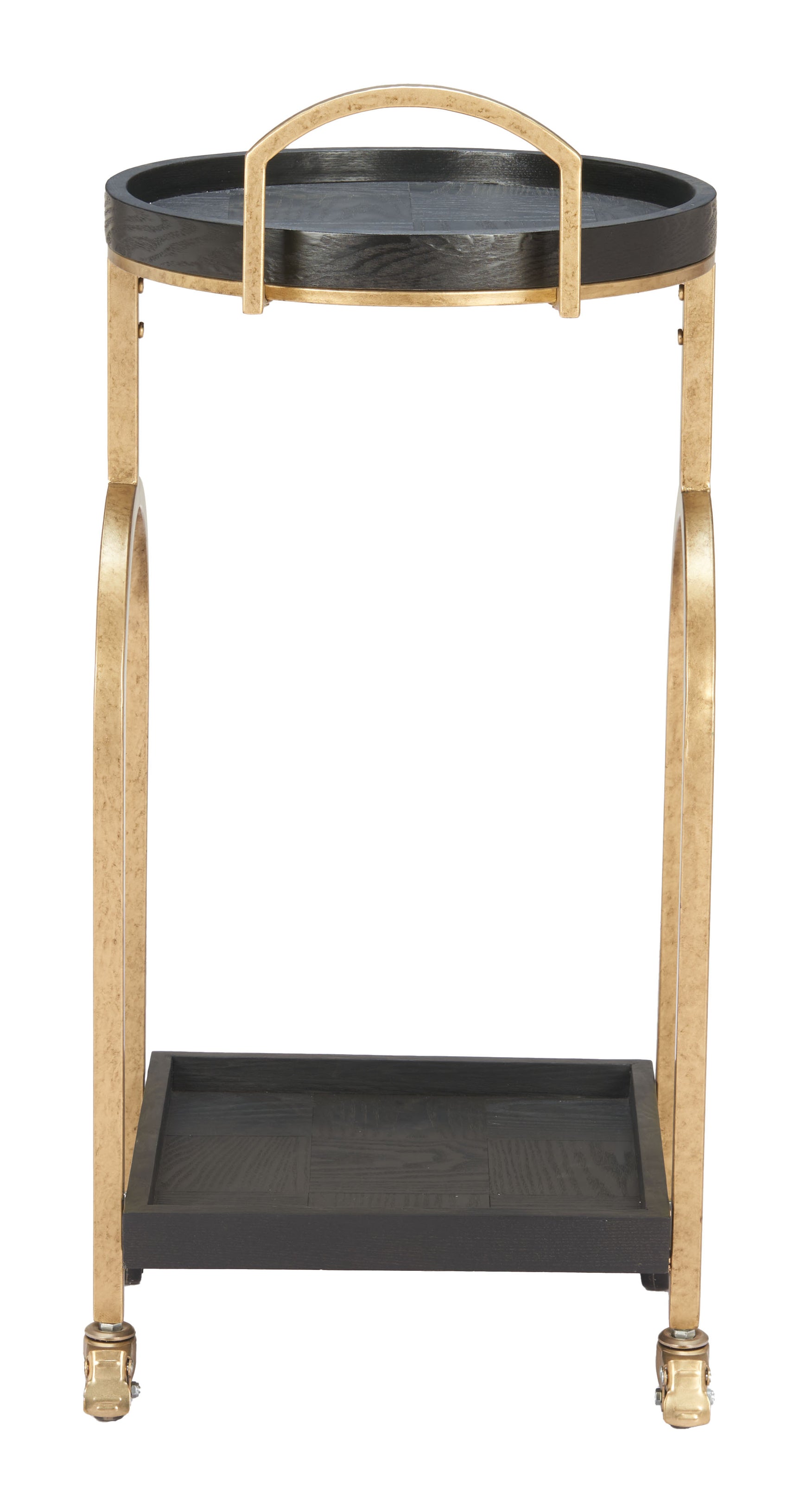 Zukei Black Bar Cart - Ornate Home