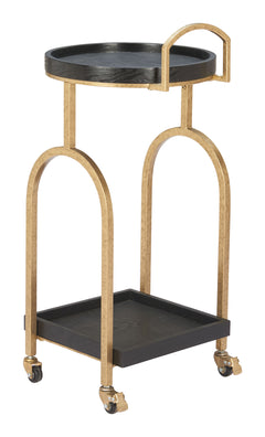 Zukei Black Bar Cart - Ornate Home