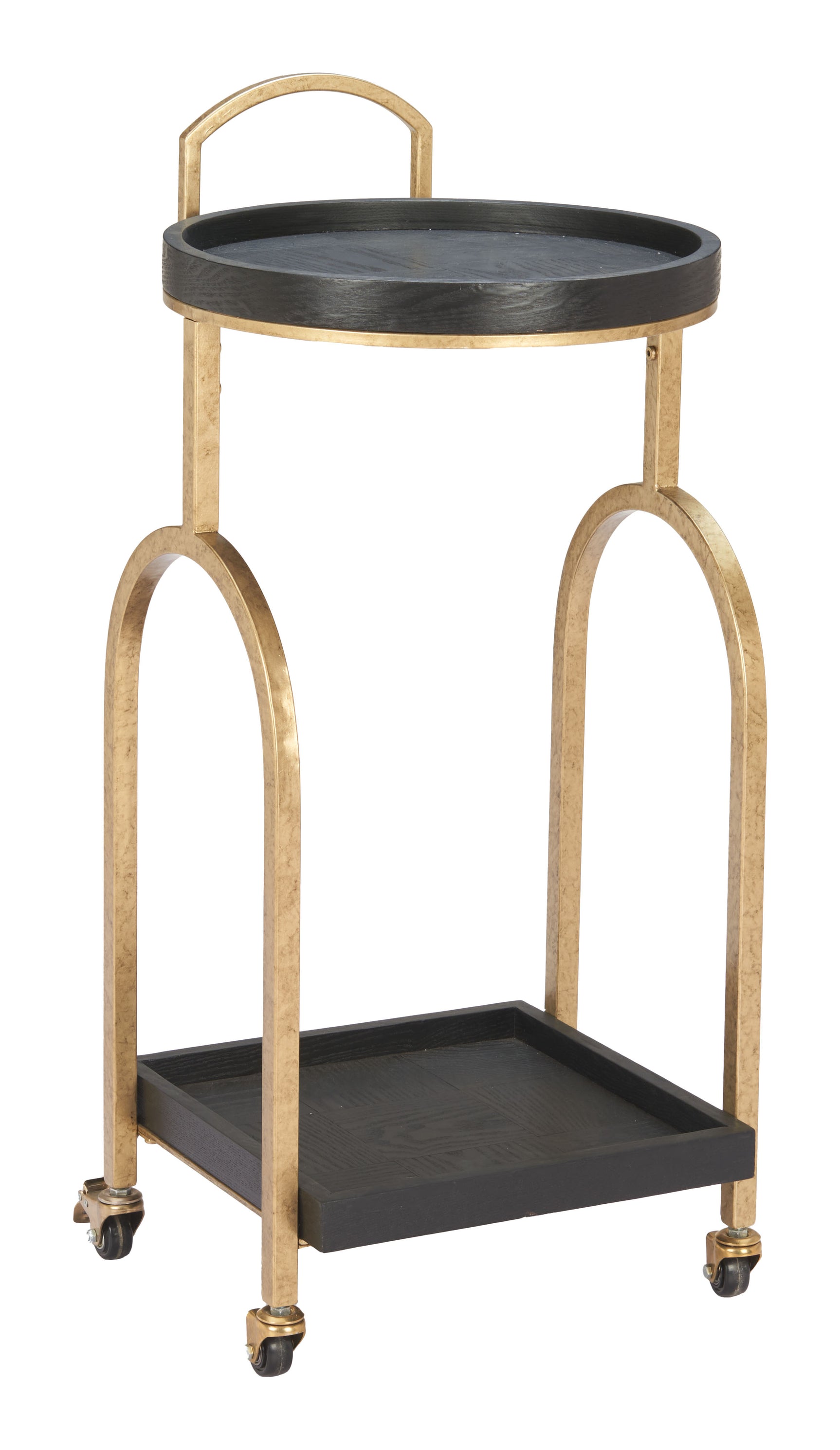 Zukei Black Bar Cart - Ornate Home