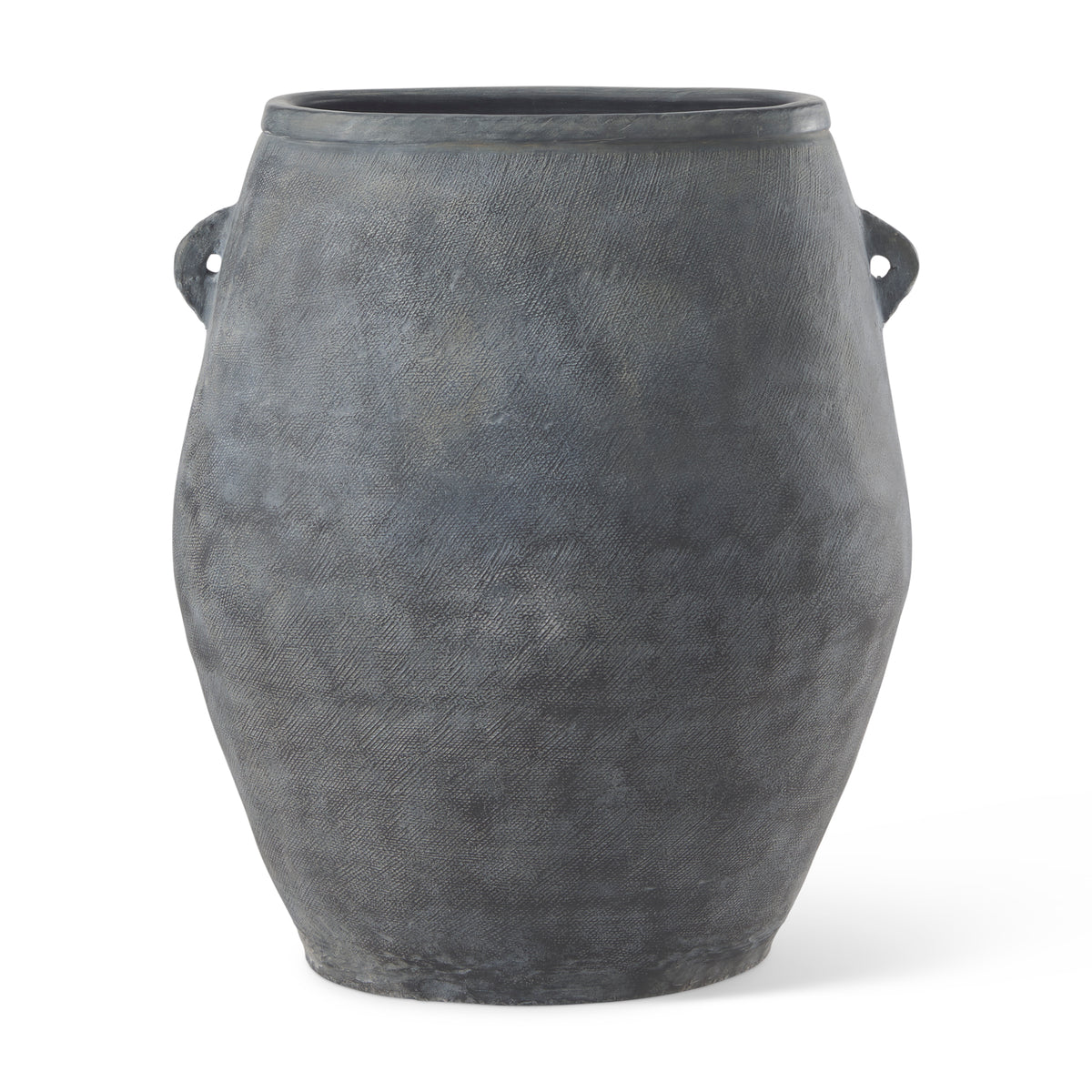 Zuma Dark Gray Ceramic Floor Vase