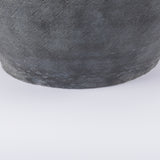 Zuma Dark Gray Ceramic Floor Vase