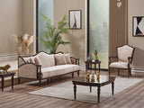 Zumrut Lux Beige Chair
