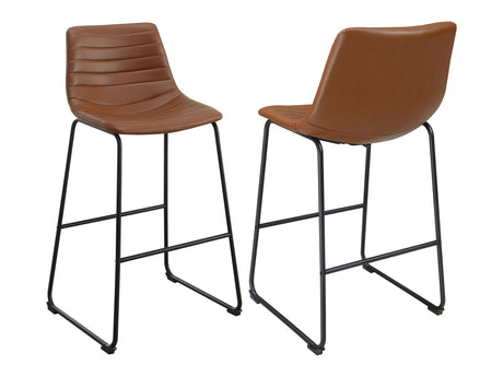 Zuni Saddle Bar Chair (Set of 2) - Ornate Home