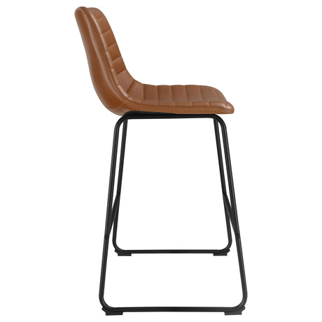 Zuni Saddle Counter Height Chair (Set of 2) - Ornate Home