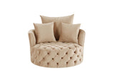 Zunyas Beige Accent Chair - Ornate Home