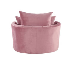Zunyas Pink Accent Chair - Ornate Home