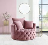 Zunyas Pink Accent Chair - Ornate Home