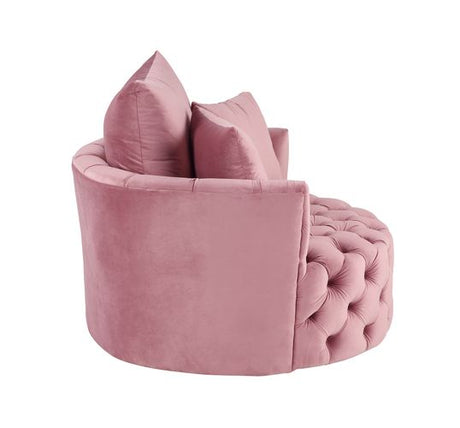 Zunyas Pink Accent Chair - Ornate Home