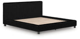 Zuraleus Black California King Upholstered Bed (Online Special Price) - Ornate Home