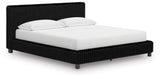Zuraleus Black California King Upholstered Bed (Online Special Price) - Ornate Home