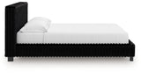 Zuraleus Black California King Upholstered Bed (Online Special Price) - Ornate Home