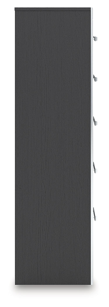Zuraleus Black King Storage Bedroom Set with Dresser, Mirror, Chest and Nightstand (Online Special Price) - Ornate Home