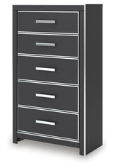 Zuraleus Black King Storage Bedroom Set with Dresser, Mirror, Chest and Nightstand (Online Special Price) - Ornate Home