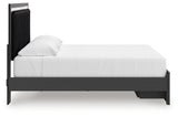 Zuraleus Black King Storage Bedroom Set with Dresser, Mirror, Chest and Nightstand - Ornate Home