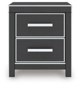 Zuraleus Black King Upholstered Bed, 2 Chests and 2 Nightstands - Ornate Home