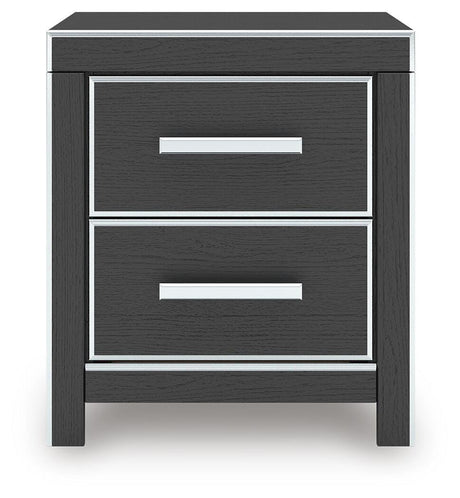 Zuraleus Black King Upholstered Bed, 2 Chests and 2 Nightstands - Ornate Home