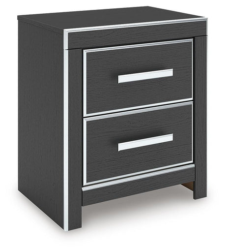 Zuraleus Black King Upholstered Bed, 2 Chests and 2 Nightstands - Ornate Home