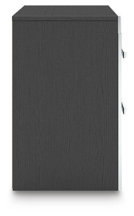 Zuraleus Black King Upholstered Bed, 2 Chests and 2 Nightstands - Ornate Home