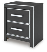 Zuraleus Black King Upholstered Bed, 2 Chests and 2 Nightstands - Ornate Home