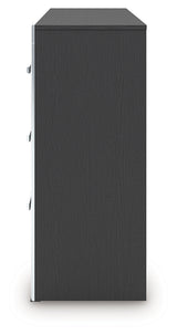 Zuraleus Black King Upholstered Bed, Dresser and Nightstand - Ornate Home