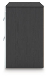 Zuraleus Black King Upholstered Bed, Dresser and Nightstand - Ornate Home