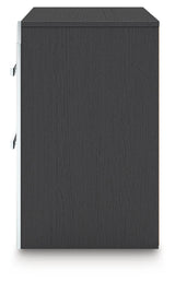 Zuraleus Black Queen Panel Bedroom Set with Dresser, Mirror and Nightstand (Online Special Price) - Ornate Home