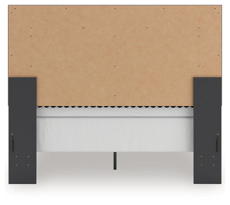 Zuraleus Black Queen Panel Bedroom Set with Dresser, Mirror and Nightstand - Ornate Home