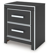 Zuraleus Black Queen Upholstered Bed, Dresser, Mirror and Nightstand (Online Special Price) - Ornate Home