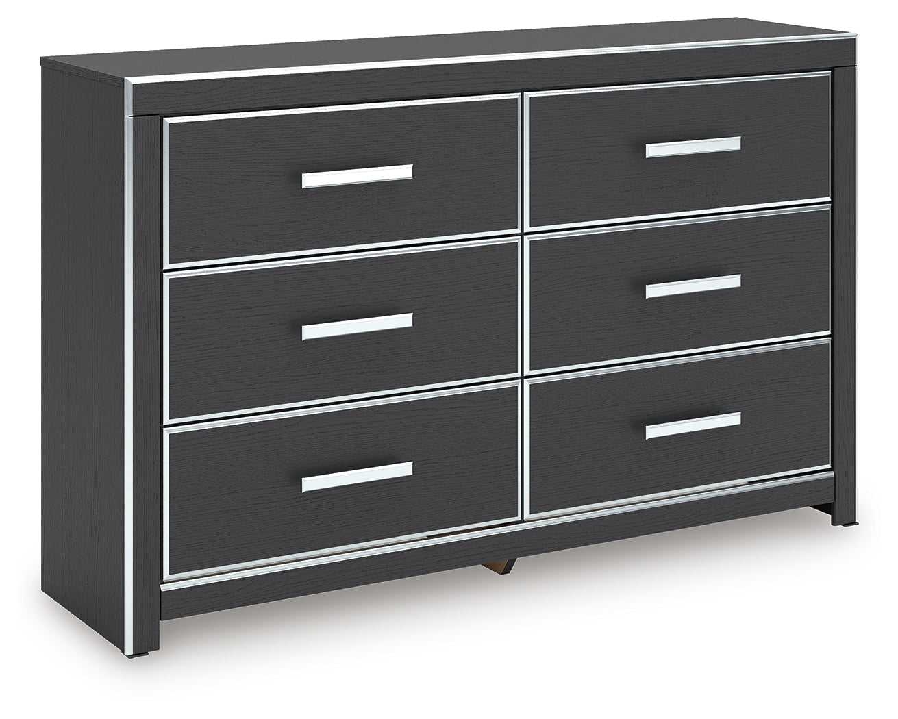 Zuraleus Black Queen Upholstered Bedroom Set with Dresser and Nightstand (Online Special Price) - Ornate Home