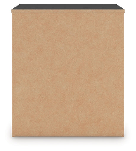 Zuraleus Black Two Drawer Night Stand - Ornate Home