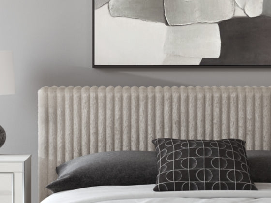 Zuraleus Gray California King Upholstered Bed (Online Special Price) - Ornate Home