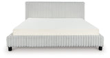 Zuraleus Gray California King Upholstered Bed (Online Special Price) - Ornate Home