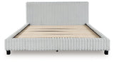 Zuraleus Gray California King Upholstered Bed (Online Special Price) - Ornate Home
