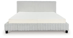 Zuraleus Gray California King Upholstered Bed - Ornate Home