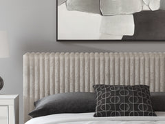 Zuraleus Gray California King Upholstered Bed - Ornate Home