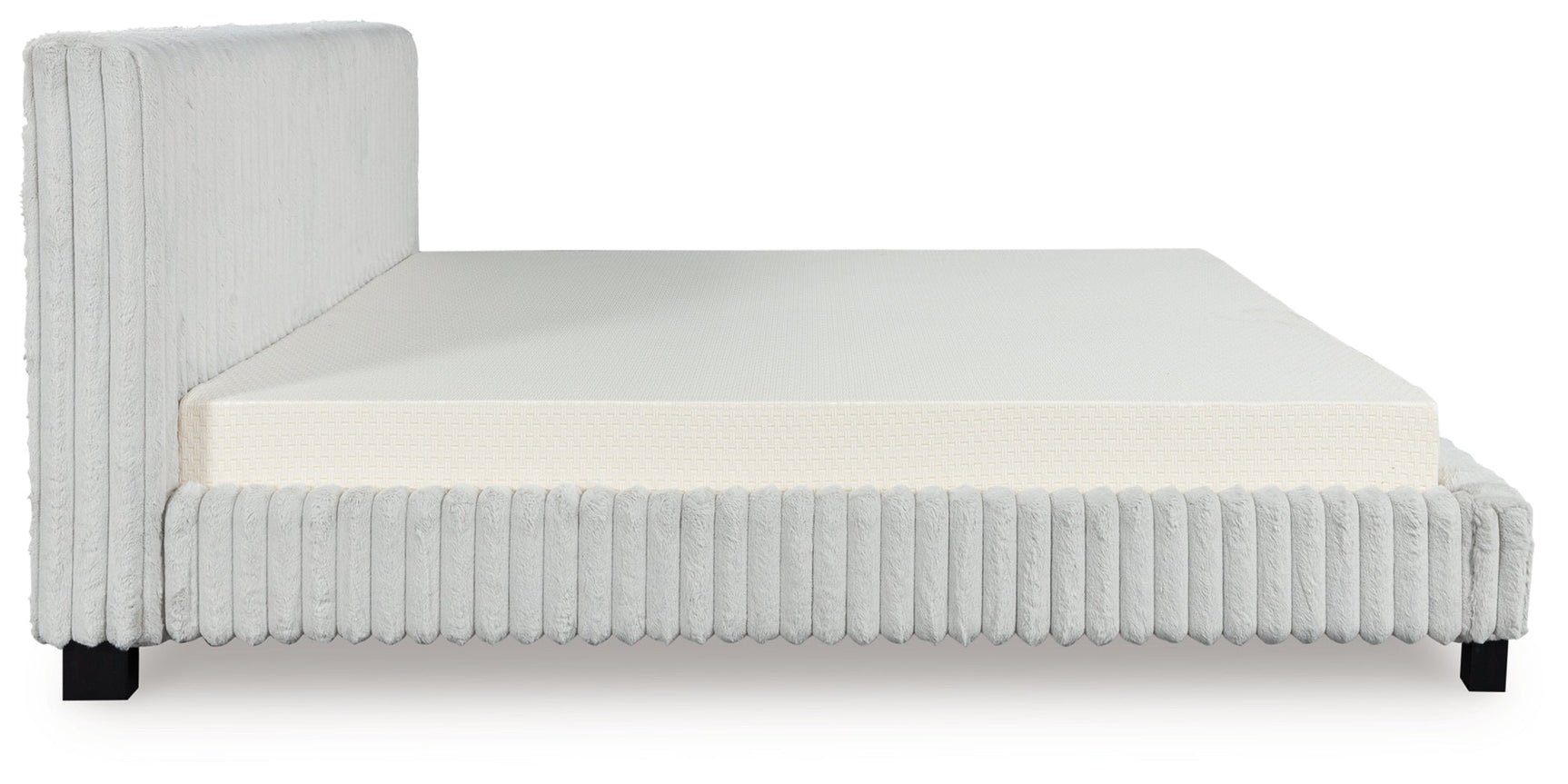Zuraleus Gray King Upholstered Bed (Online Special Price) - Ornate Home