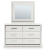 Zuraleus White Dresser and Mirror (Online Special Price) - Ornate Home