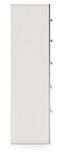 Zuraleus White Five Drawer Chest - Ornate Home
