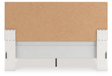Zuraleus White King Upholstered Panel Bed (Online Special Price) - Ornate Home