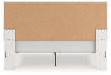 Zuraleus White King Upholstered Panel Platform Bed (Online Special Price) - Ornate Home