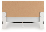 Zuraleus White King Upholstered Panel Platform Storage Bed (Online Special Price) - Ornate Home