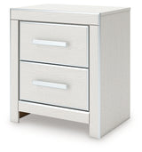 Zuraleus White Queen Storage Bedroom Set with Dresser, Mirror and Nightstand - Ornate Home