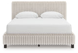 Zuraleus White Queen Upholstered Bed (Online Special Price) - Ornate Home