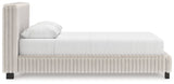 Zuraleus White Queen Upholstered Bed (Online Special Price) - Ornate Home