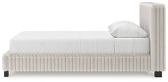 Zuraleus White Queen Upholstered Bed - Ornate Home
